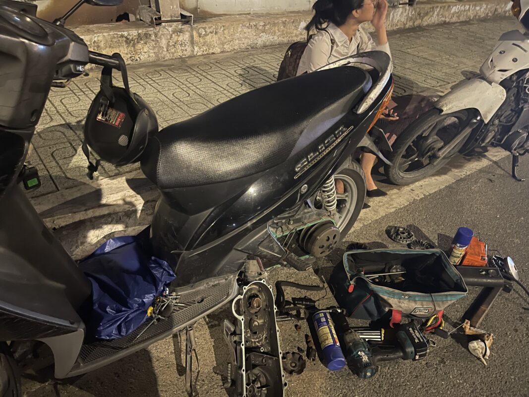 Ảnh sửa nồi tay ga